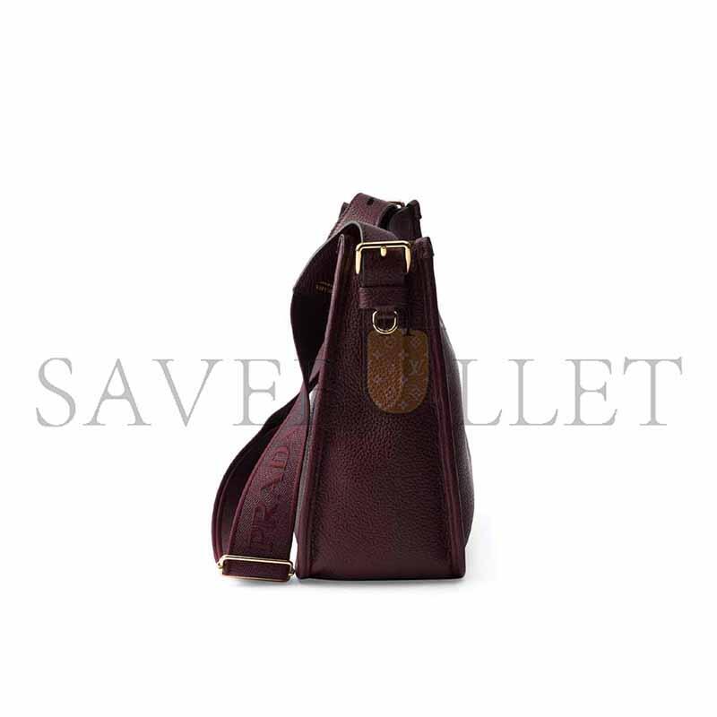 PRADA MEDIUM LEATHER BAG 1BC073 (30*28*12cm)